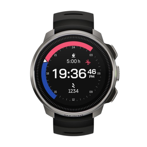 Suunto Ocean Steel Black front view