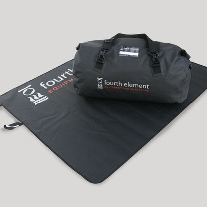 Fourth Element Changing Mat with branded dive gear bag