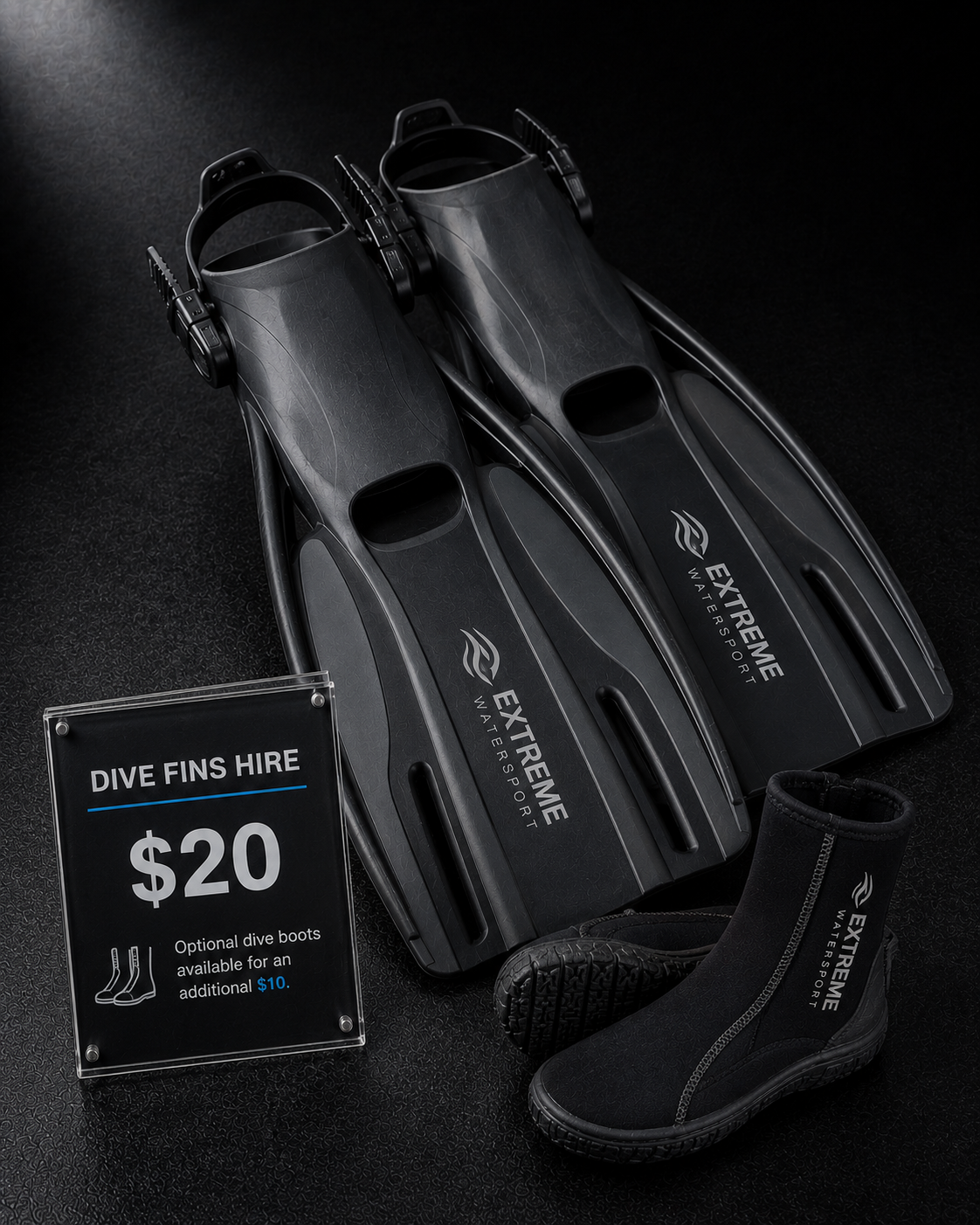 dive fins and boots hire in Melbourne