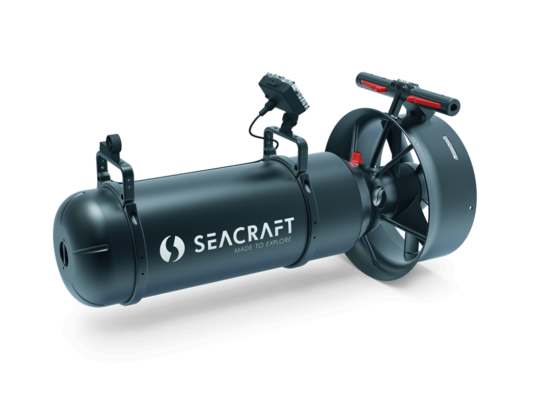 Seacraft GHOST DPV shown from the front side