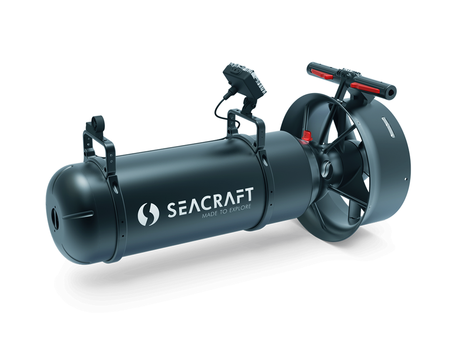 Seacraft GHOST DPV shown from the front side