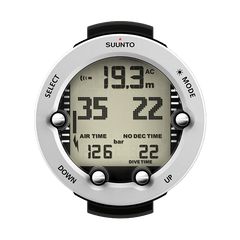 Suunto Vyper Novo White dive computer front view