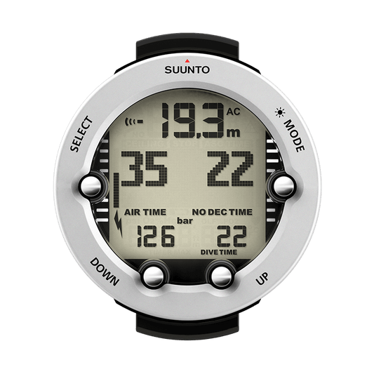 Suunto Vyper Novo White dive computer front view