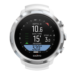 Suunto D5 White dive computer front view