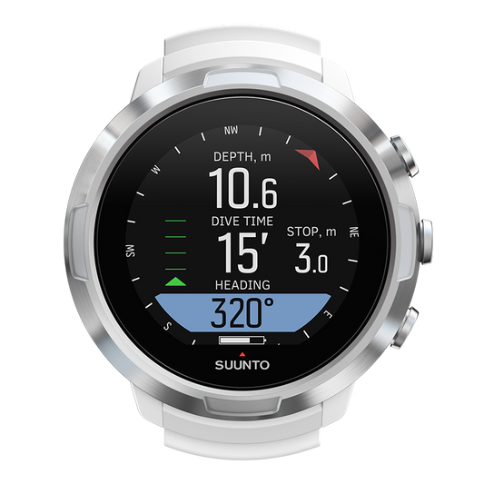 Suunto D5 White dive computer front view
