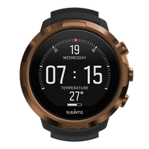 Suunto D5 Copper dive computer front view