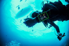 Suunto EON Core in use by a diver